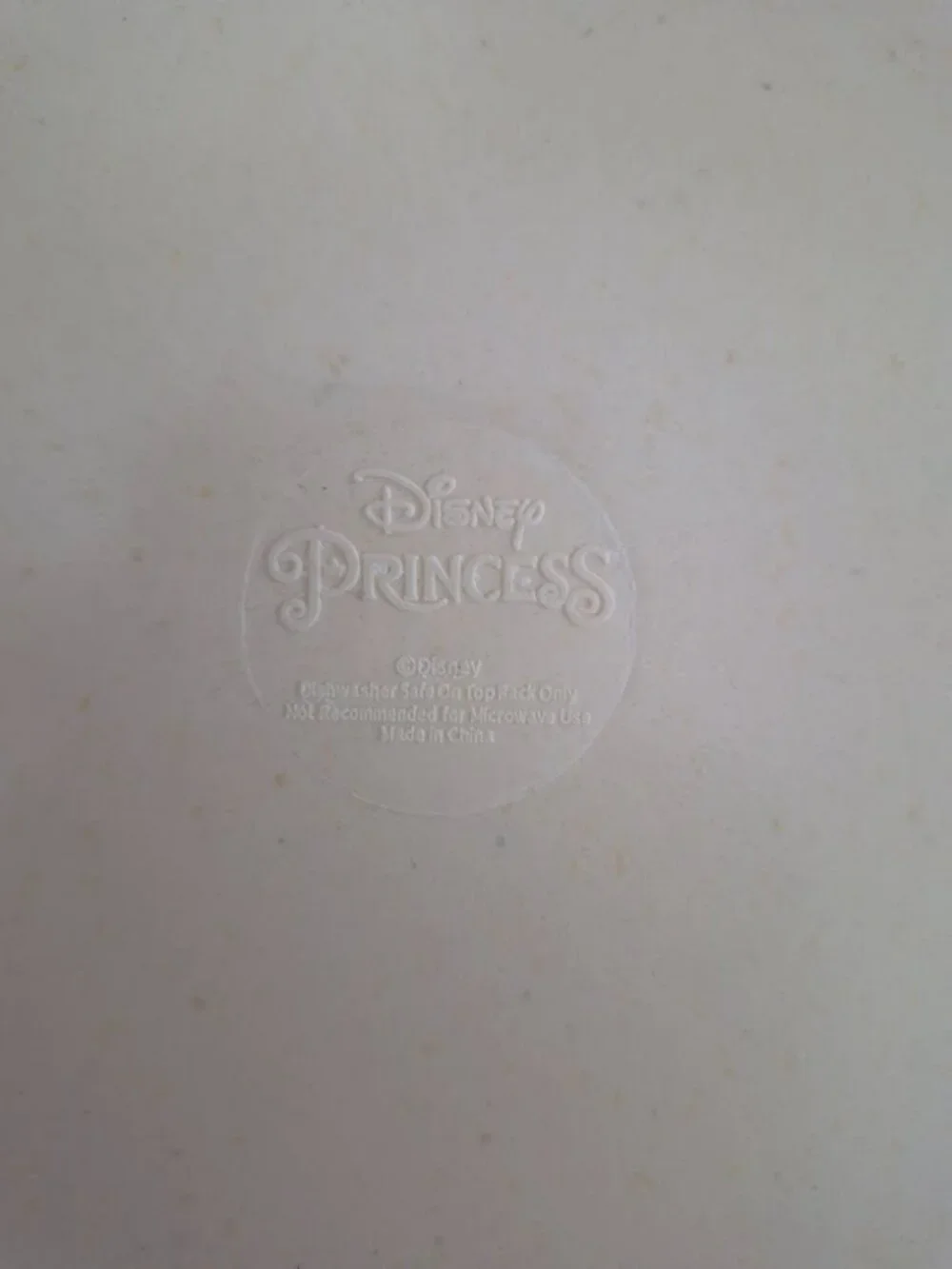 Disney Princess Child's Dinner Plate